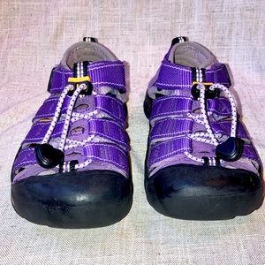 Keen Purple and Black Kids Water Shoes